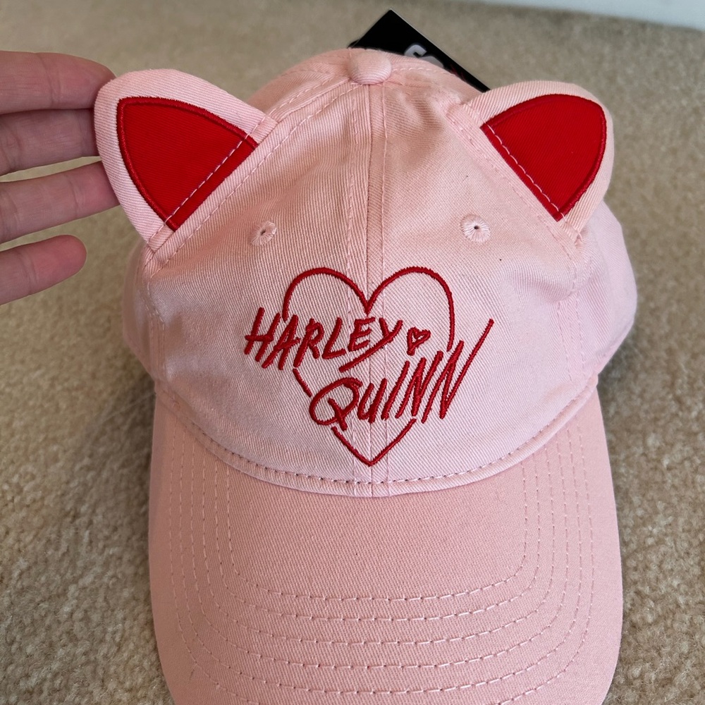NWT Girls/Ladies Harley Quinn Adjustable Hat